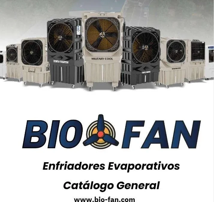 Ventiladores industriales eficientes instalados en nave industrial